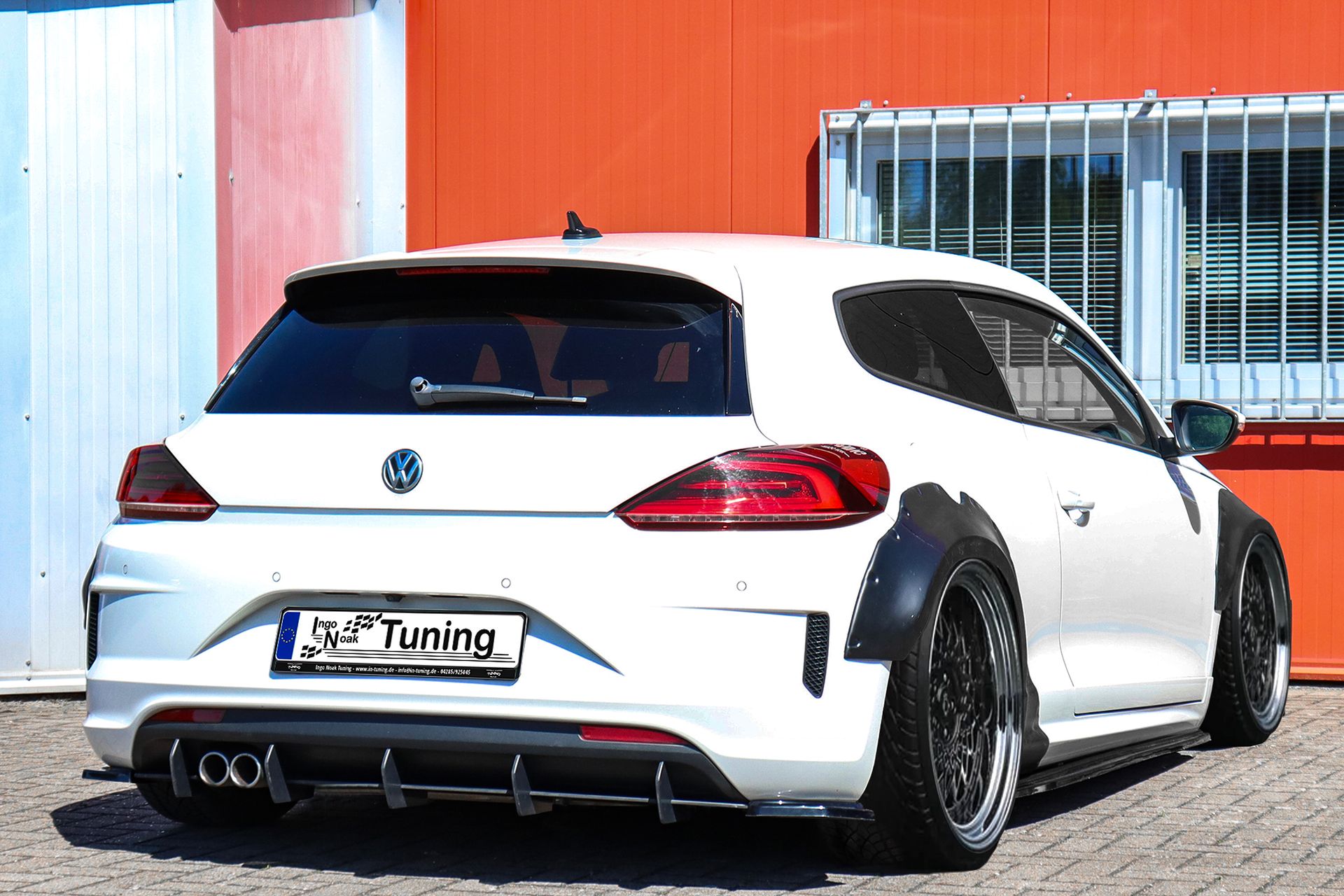 IN Liberty Style Radlaufverbreiterung 4 tlg. VW Scirocco Facelift