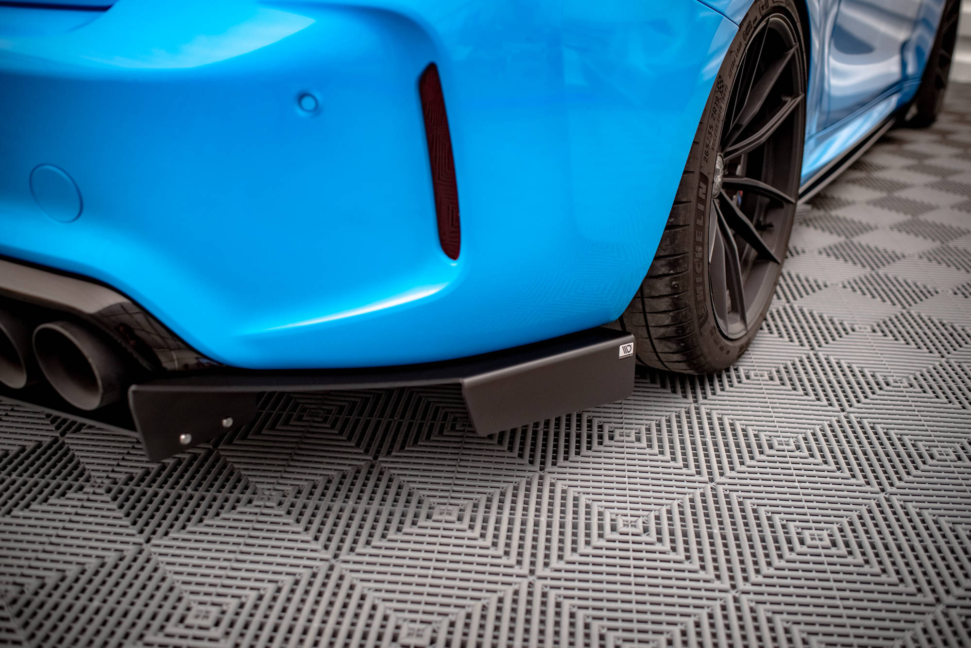 Street Pro Heckschürze Heckansatz passend für BMW M2 F87