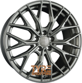 2DRV by WHEELWORLD WH37 Daytona Grau Lackiert (DG+) Einteilig 19 Zoll