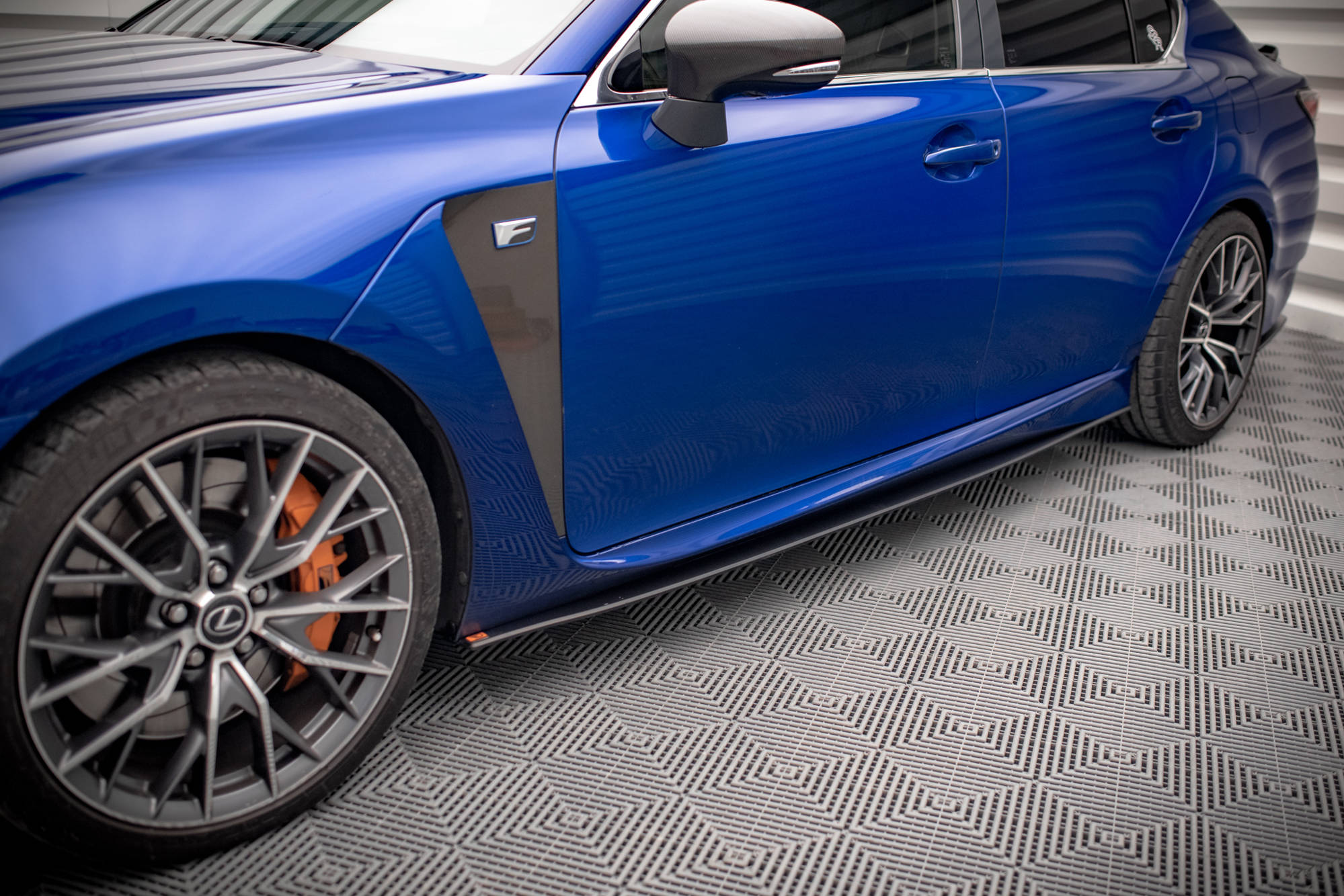 Street Pro Seitenschweller Leisten passend für Lexus GS F Mk4 FL