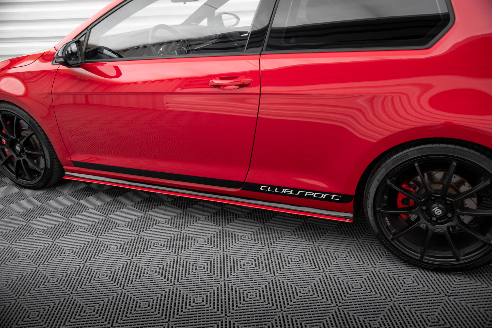 Street+ Seitenschweller Leisten passend für VW Golf GTI Clubsport Mk7