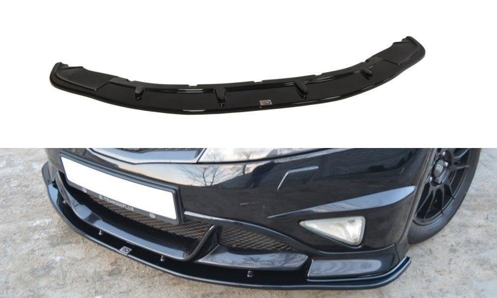 Street+ Spoilerlippe Front Ansatz passend für Honda Civic VIII TYPE R GP schwarz Hochglanz