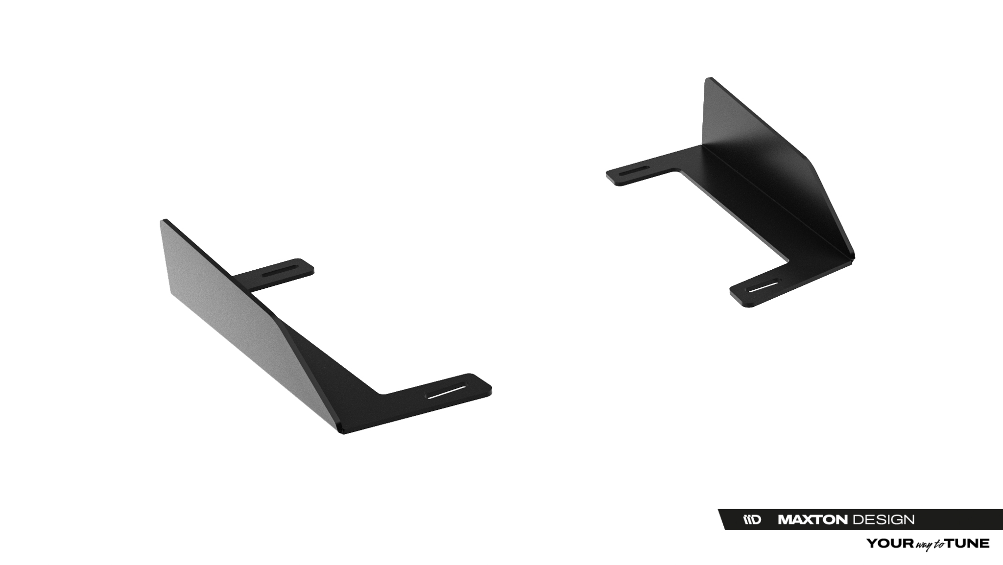 Diffusor Flaps passend für BMW 2 M-Paket Gran Coupe F74 schwarz Hochglanz