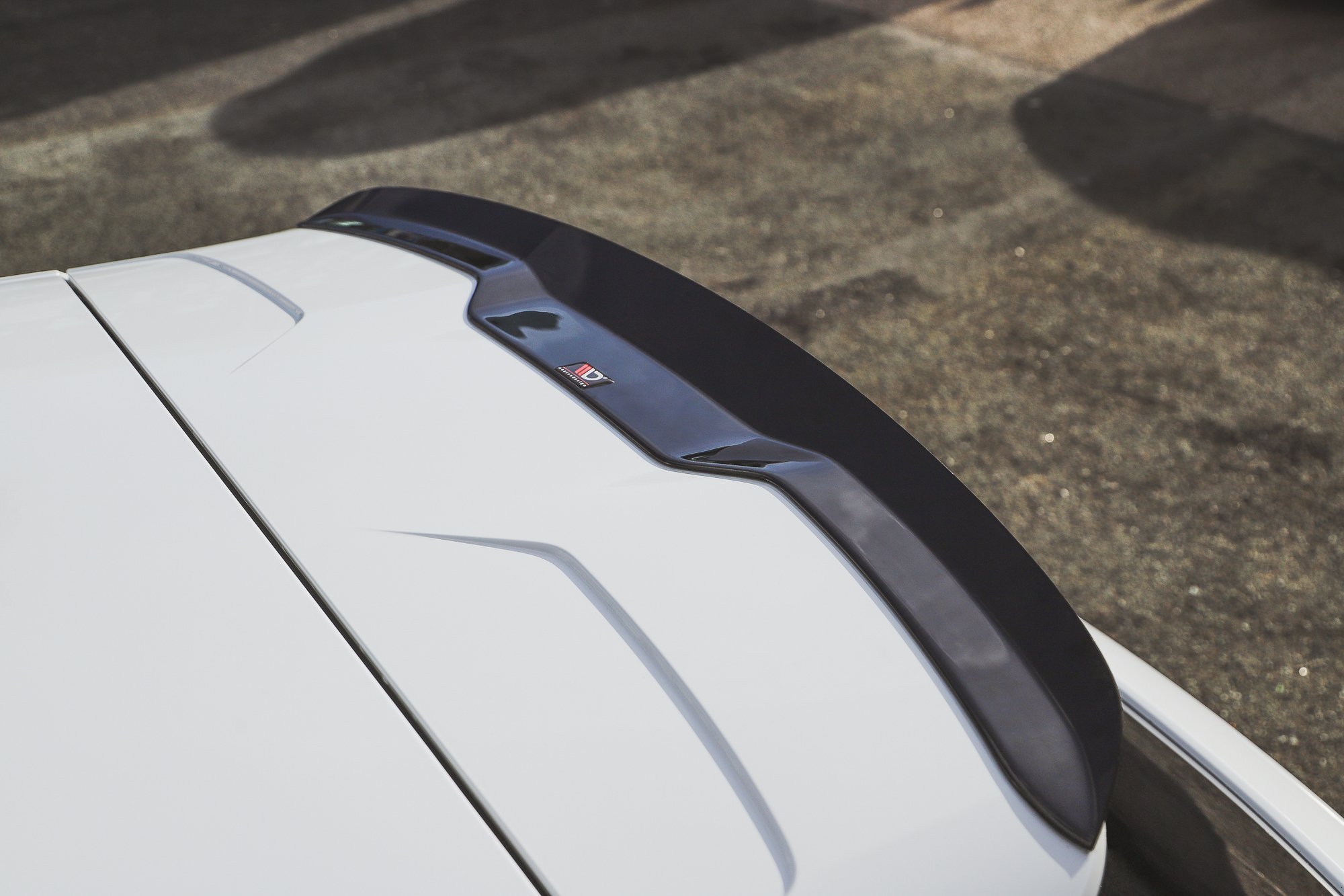 Spoiler CAP V.2 für Audi RS3 8V / 8V FL Sportback schwarz Hochglanz