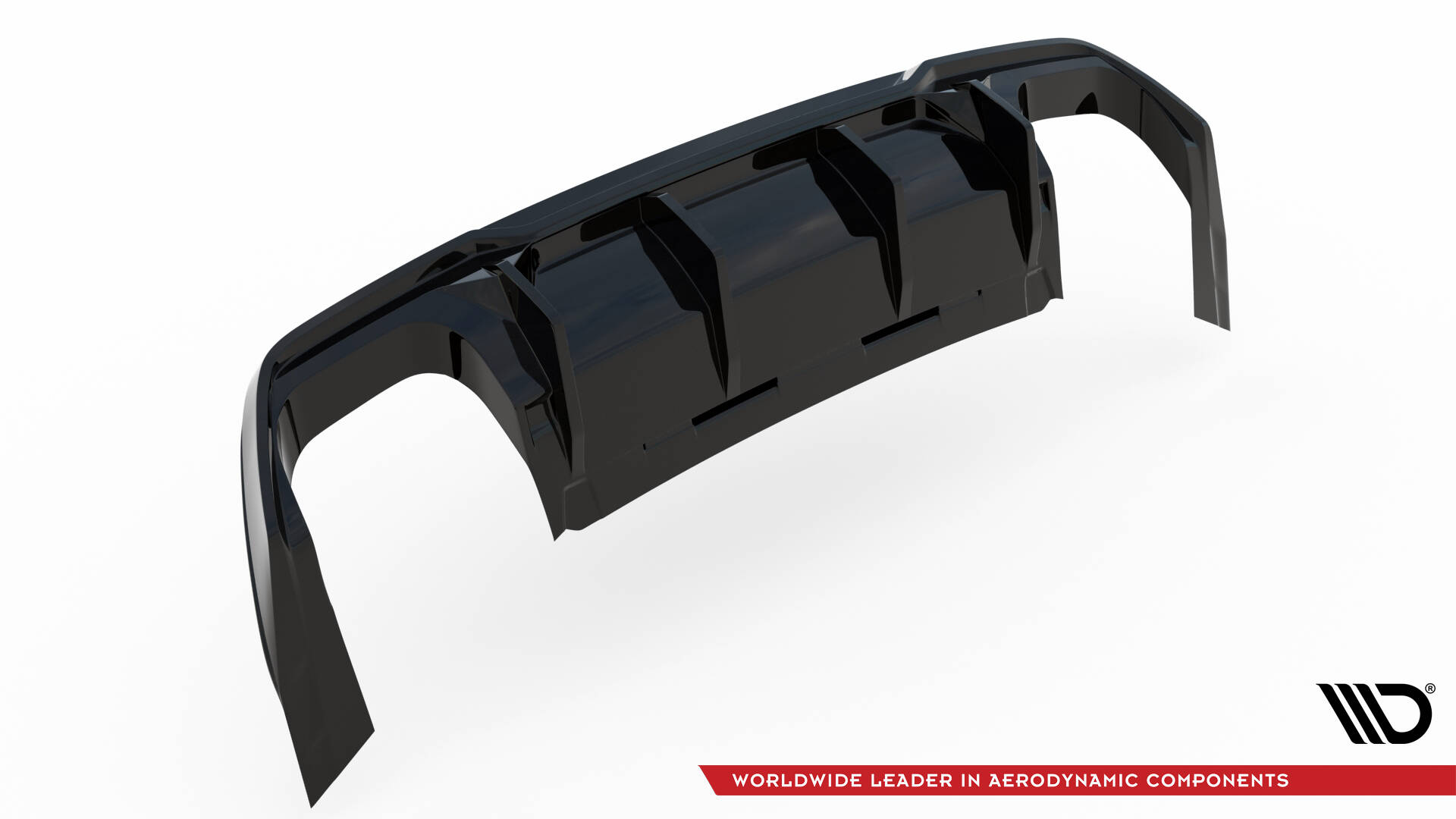 Heckansatz Diffusor V.3 passend für CUPRA Formentor VZ Mk1 / Mk1 FL schwarz Hochglanz