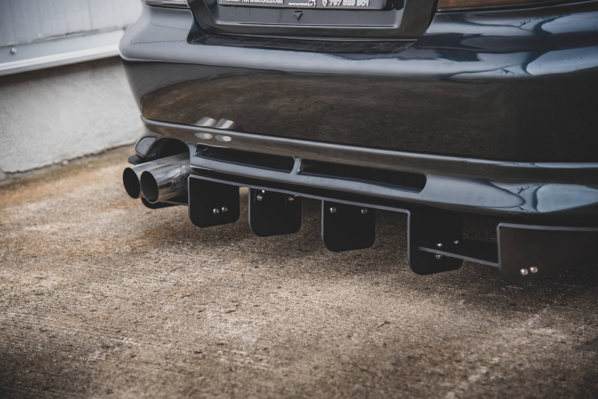 Street Pro Heckschürze Heckansatz passend für Mitsubishi Galant Avance Mk8