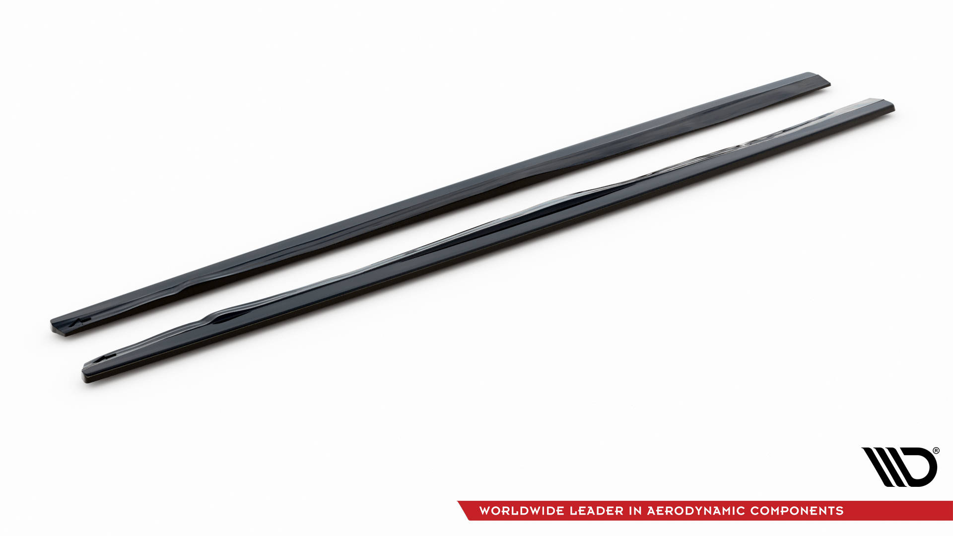 Street+ Seitenschweller Leisten passend für Volvo C70 Mk1 schwarz Hochglanz