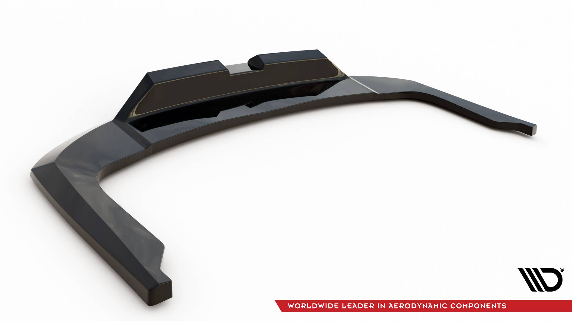 Street+ Mittlerer Diffusor RACE Heck Ansatz passend für Hyundai Elantra Mk7 schwarz Hochglanz