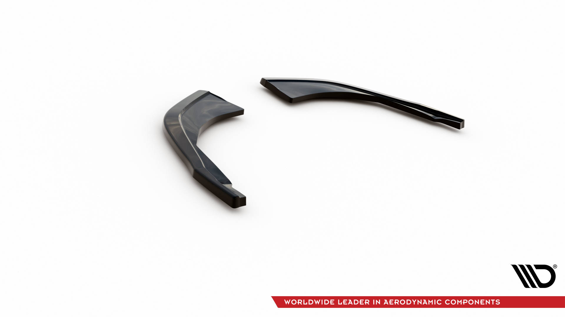 Street+ Heck Ansatz Flaps passend für VW Atlas Cross schwarz Hochglanz