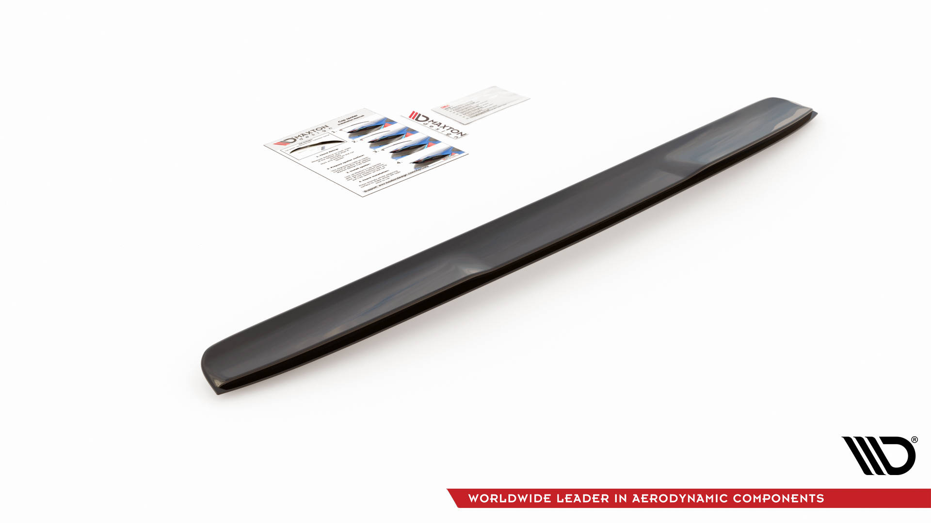Heckscheiben Spoiler passend für BMW 2 Gran Coupe M-Paket / M235i F44 schwarz Hochglanz