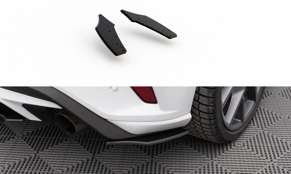 Street Pro Heck Ansatz Flaps Diffusor für Ford Focus ST Mk4