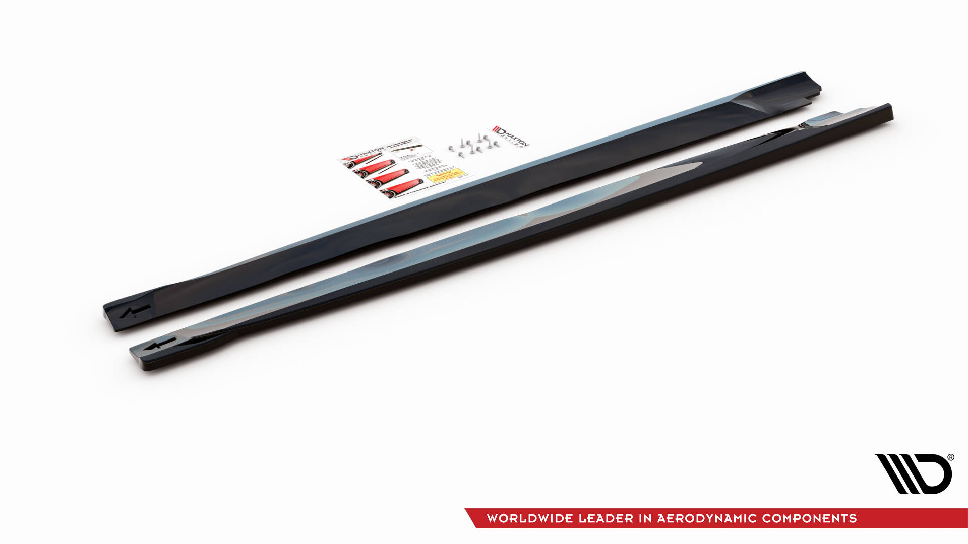 Street+ Seitenschweller Leisten V.1 passend für Nissan 370Z Nismo FL schwarz Hochglanz