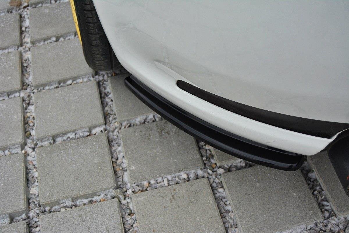 Heck Ansatz Flaps Diffusor für Alfa Romeo GT schwarz matt