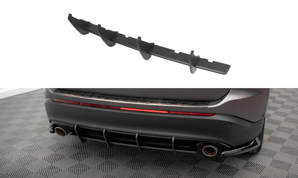 Street Pro Heckschürze Heck Ansatz Diffusor passend für Ford Edge Mk2