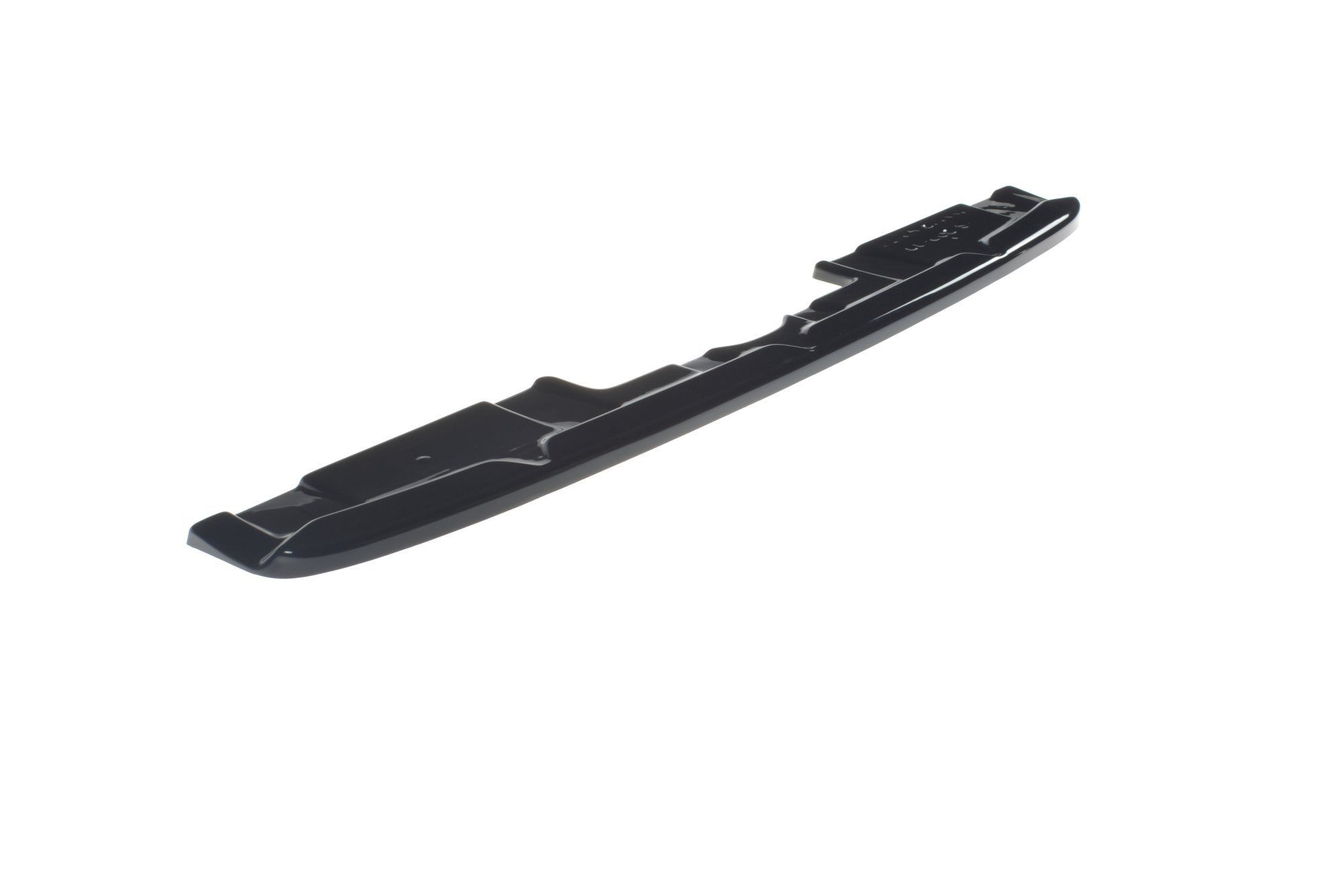 Mittlerer Diffusor Heck Ansatz für ohne vertikale balken Peugeot 508 SW Mk2 schwarz matt