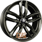 2DRV by WHEELWORLD WH40 Dark Gunmetal Glänzend Lackiert (DGM+) Einteilig 19 Zoll