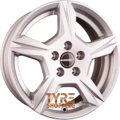 BORBET T10 Kristallsilber (nur 15 Zoll) Einteilig 15 Zoll