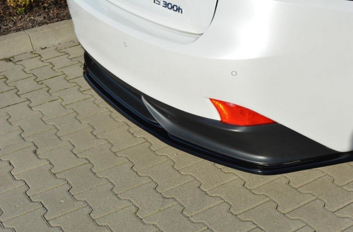 Heckansatz Lexus IS Mk3 H schwarz Hochglanz