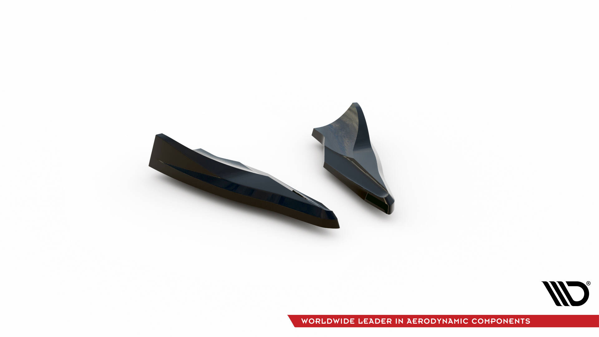 Diffusor Flaps V.4 passend für CUPRA Formentor Mk1 FL schwarz Hochglanz