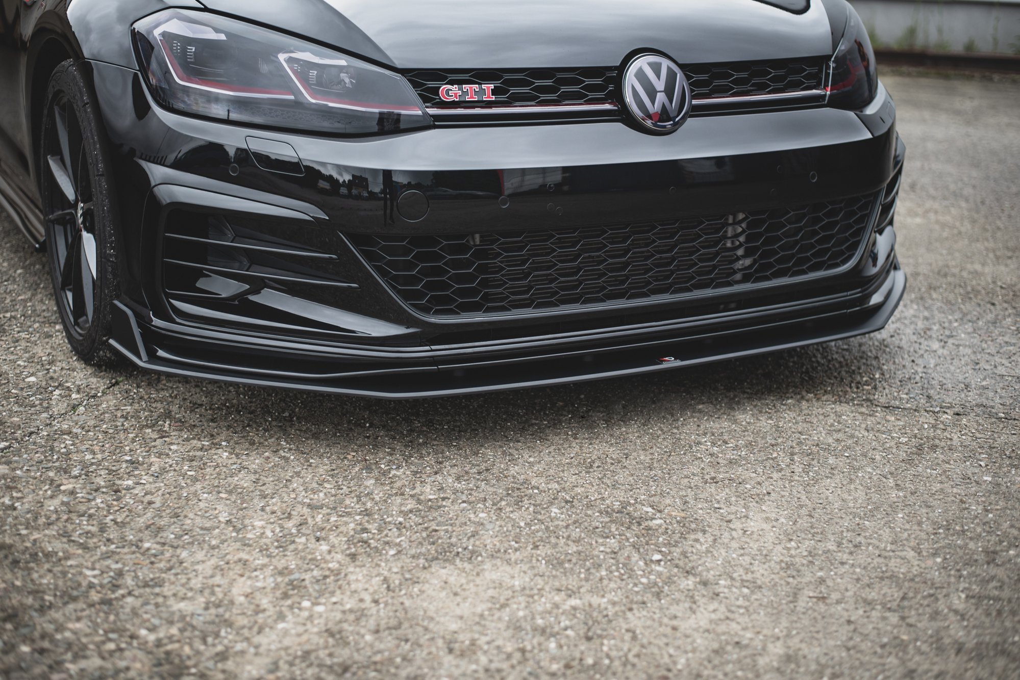 Street Pro Front Ansatz für für / Frontansatz VW Golf 7 GTI TCR