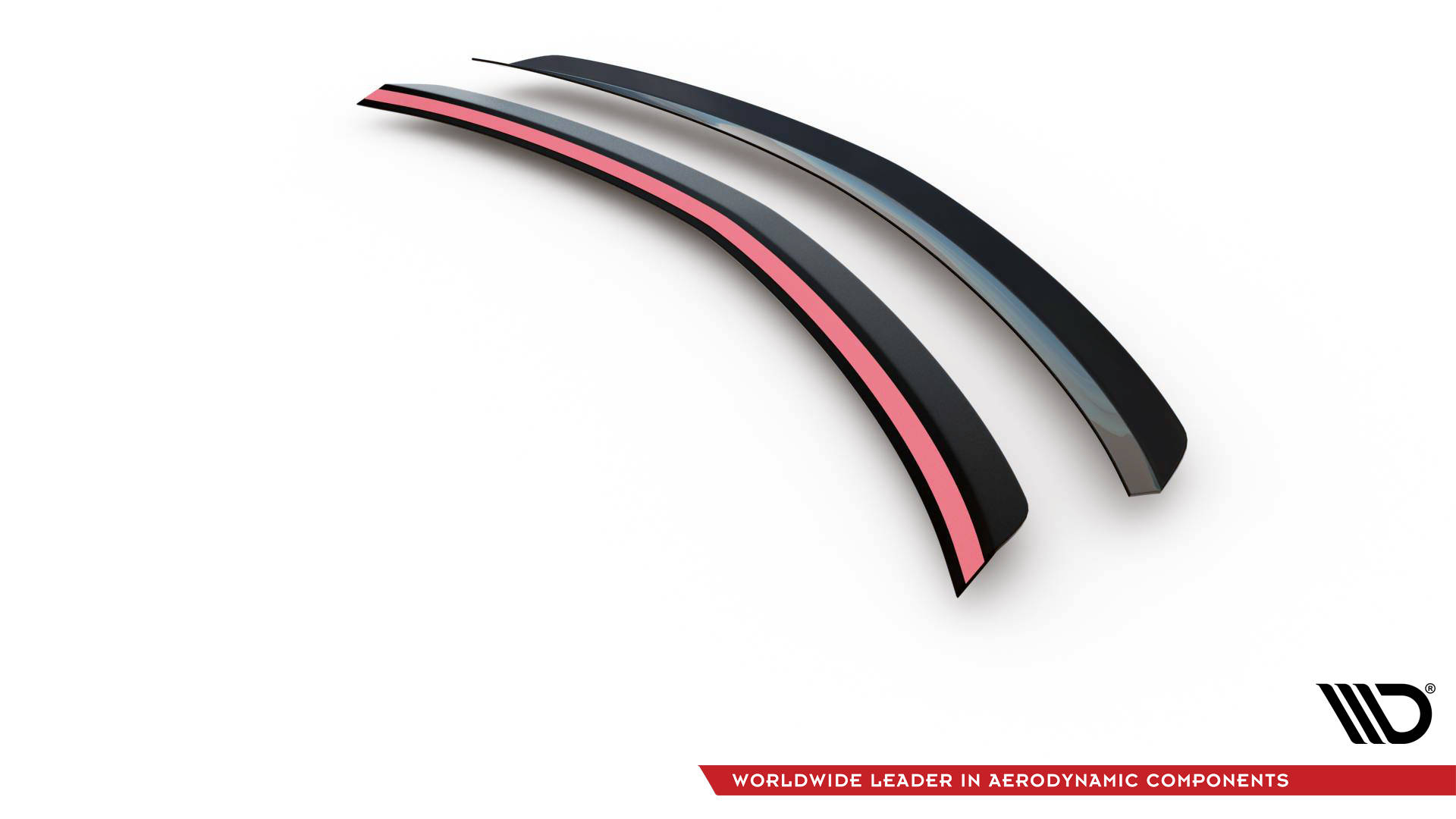 Heck Spoiler Aufsatz Abrisskante passend für Mercedes C Limousine W204 / C Coupe C204 schwarz Hochglanz