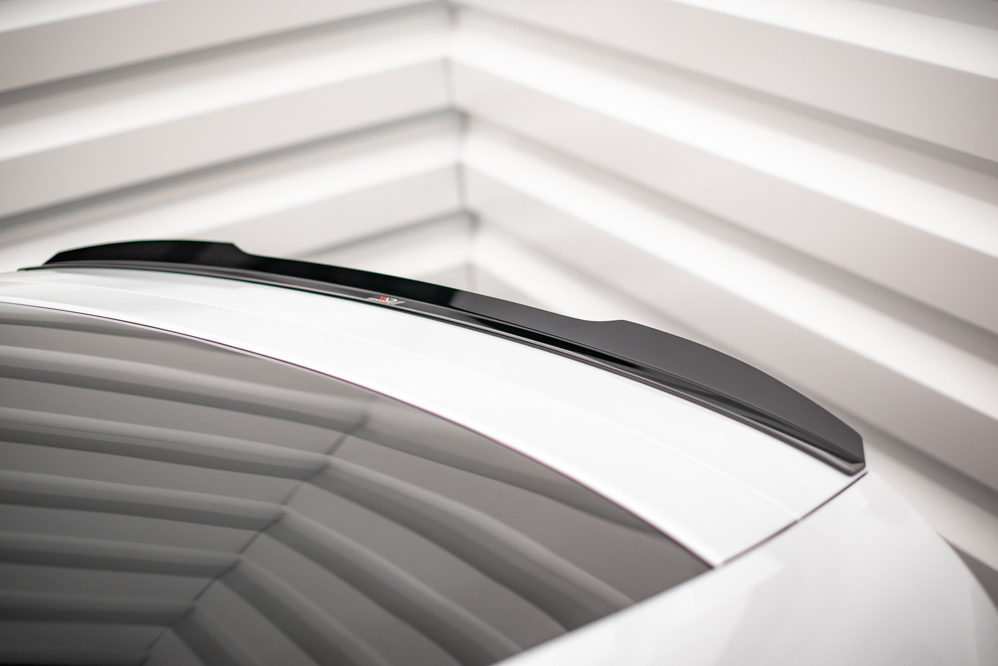 Spoiler CAP für Audi A7 C8 / C8 S-Line / S7 C8 / RS7 C8 schwarz Hochglanz