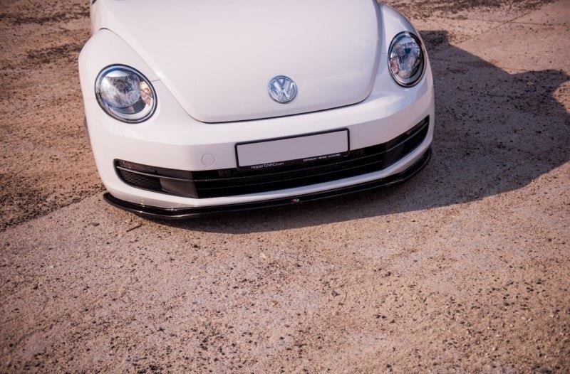 Street+ Spoilerlippe Front Ansatz V.1 passend für VW Beetle schwarz Hochglanz