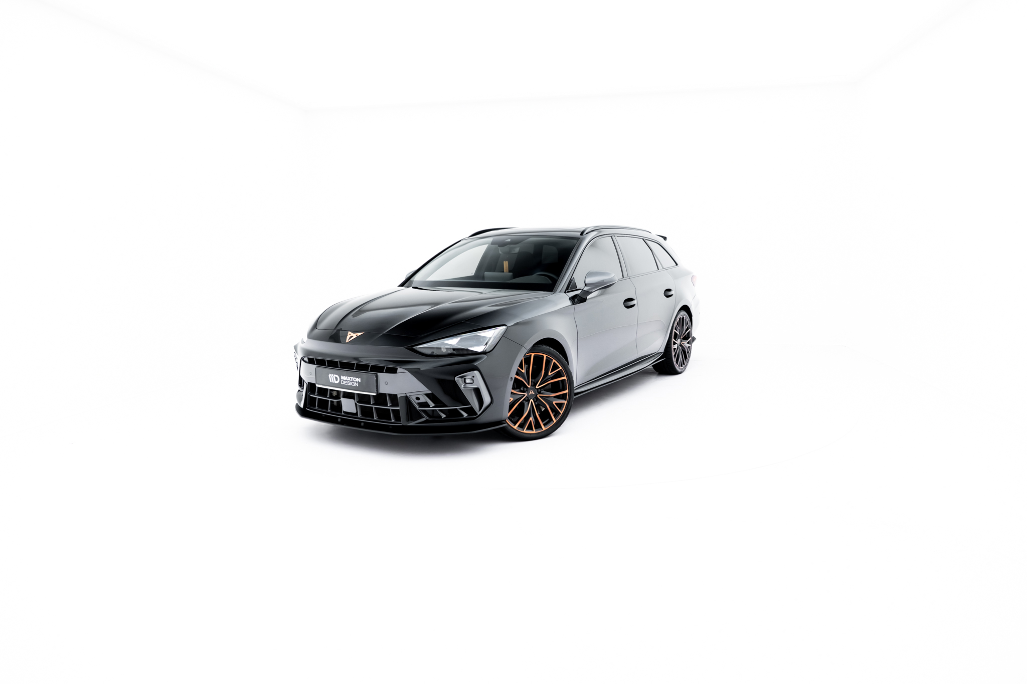 Frontlippe passend für CUPRA Leon ST / Hatchback Mk1 FL roter Kern