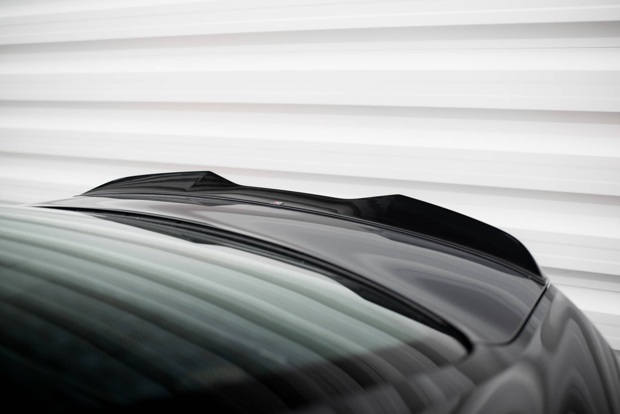 Heck Spoiler Aufsatz Abrisskante 3D passend für Audi S5 Coupe / A5 S-Line Coupe F5 FL schwarz Hochglanz