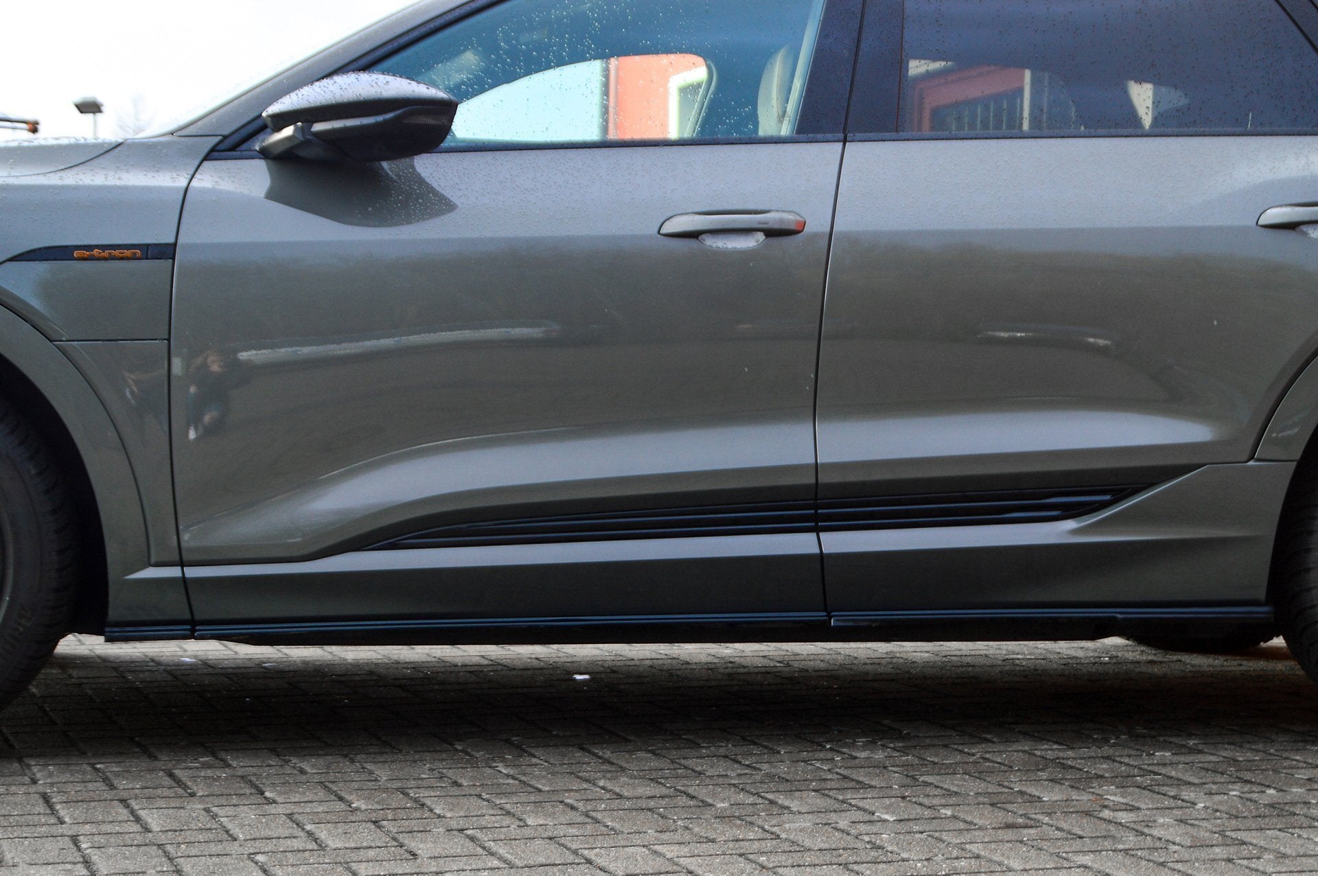 CUP Seitenschweller 6.tlg. für Audi E-Tron Quattro (Schwarz Matt)