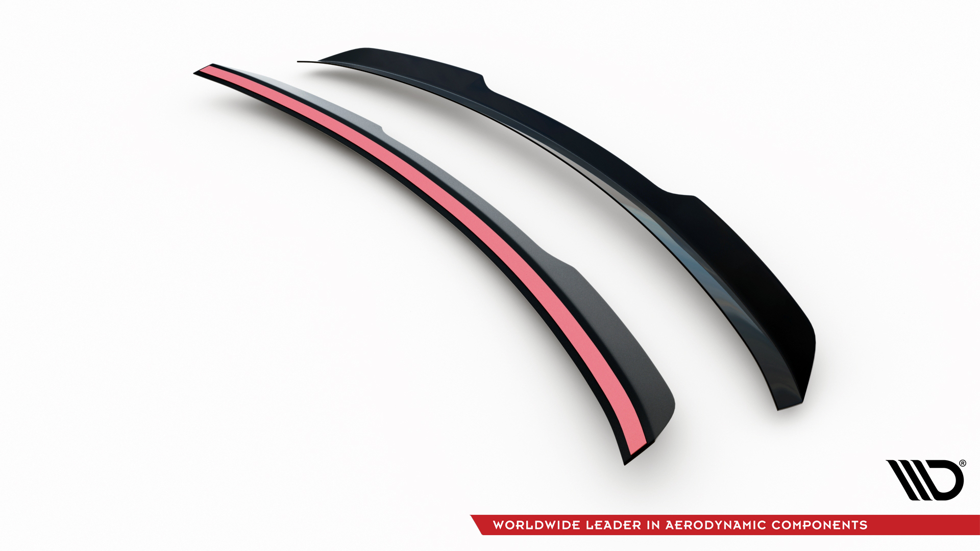 Niedriger Spoiler CAP V.1 für Audi RSQ8 Mk1 Facelift schwarz Hochglanz