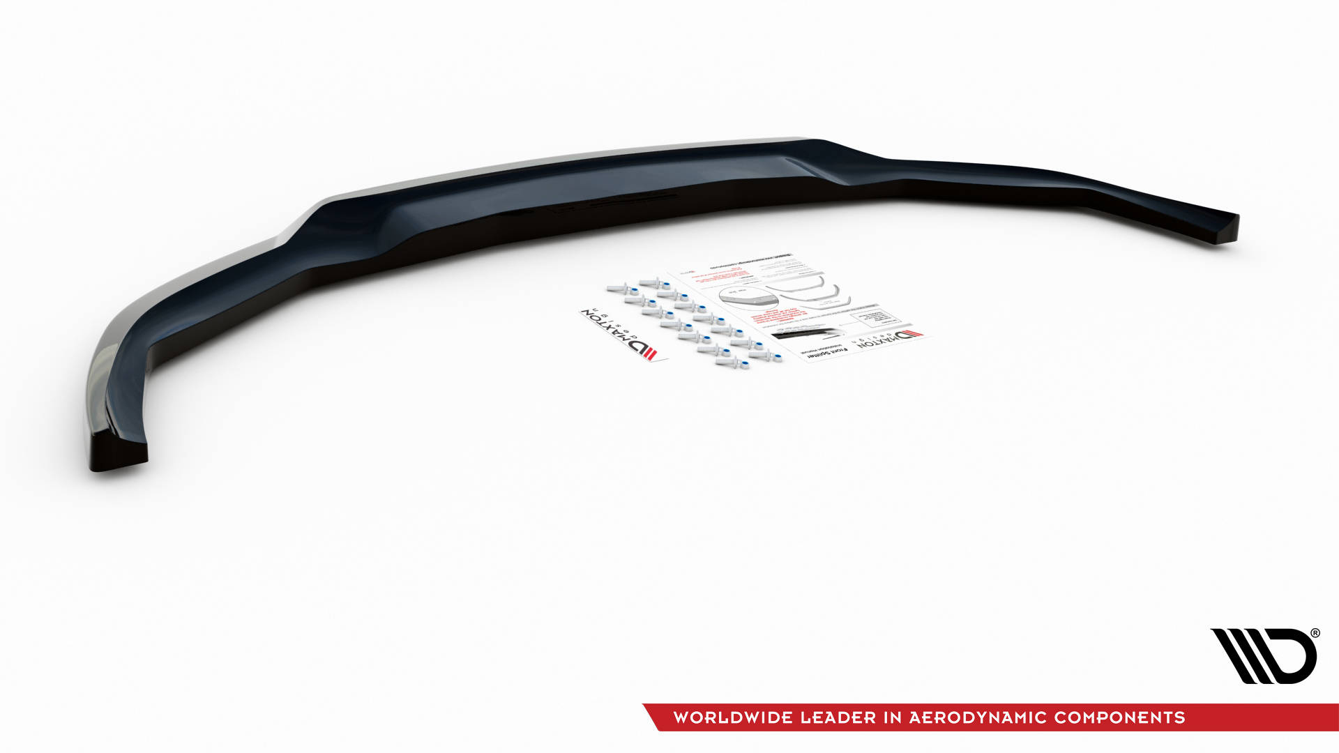 Street+ Spoilerlippe Front Ansatz V.2 passend für Dodge Charger RT Mk7 FL schwarz Hochglanz