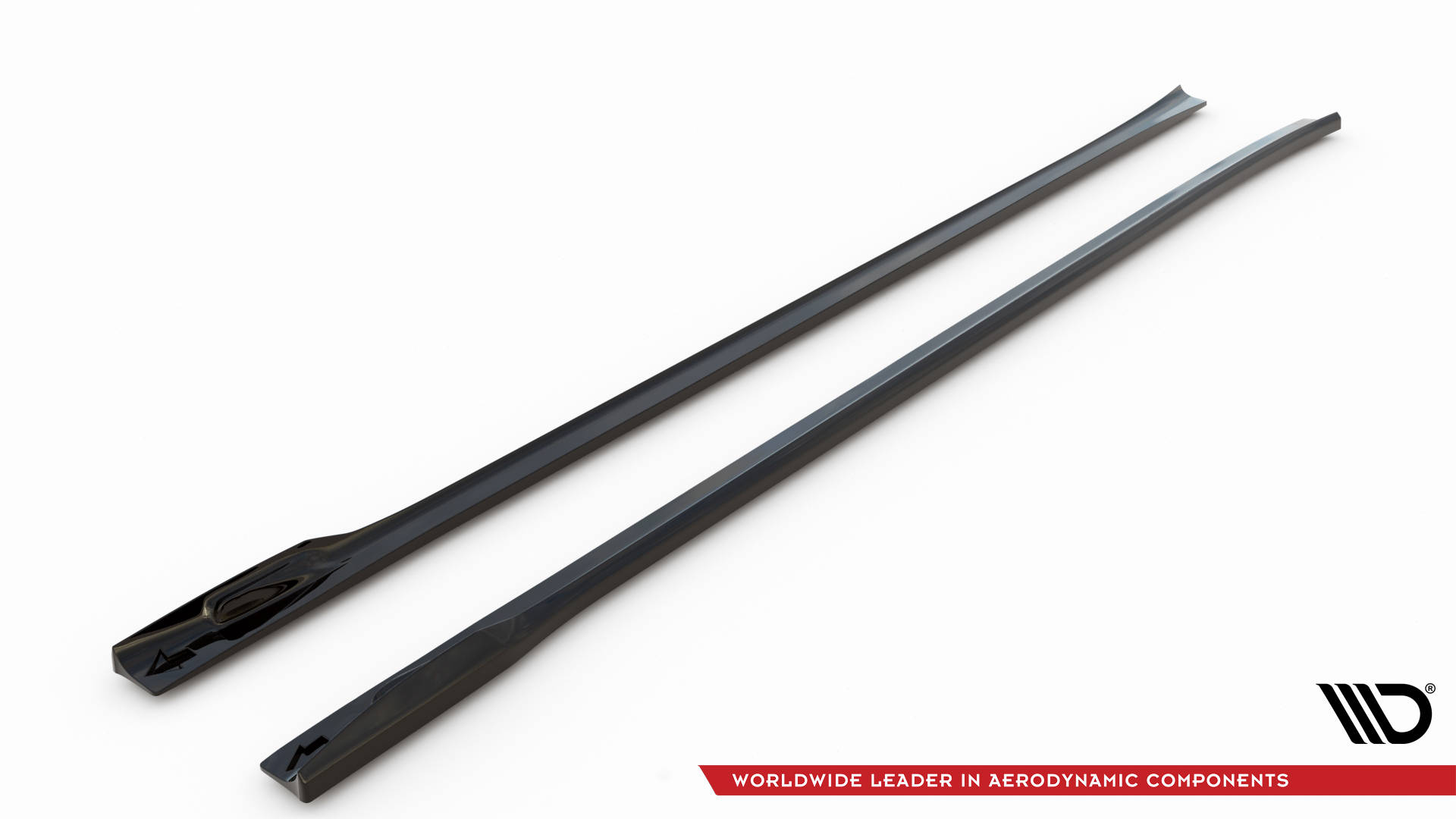 Street+ Seitenschweller Leisten V.2 passend für BMW X3 M40d / M40i / M-Paket G01 schwarz Hochglanz