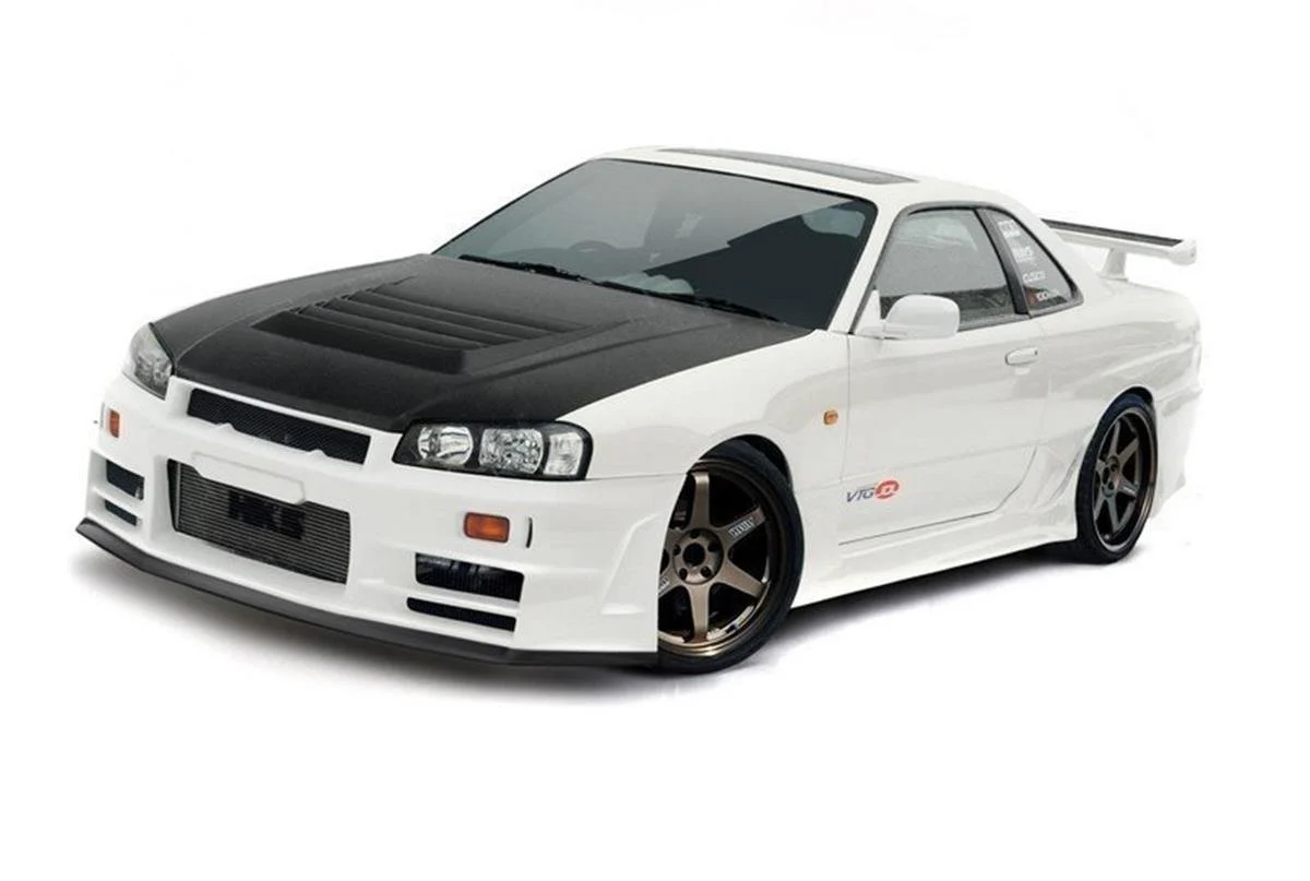 Front Stoßstange NISSAN SKYLINE R34 GTT Z TYPE (OHNE DIFFUSOR)