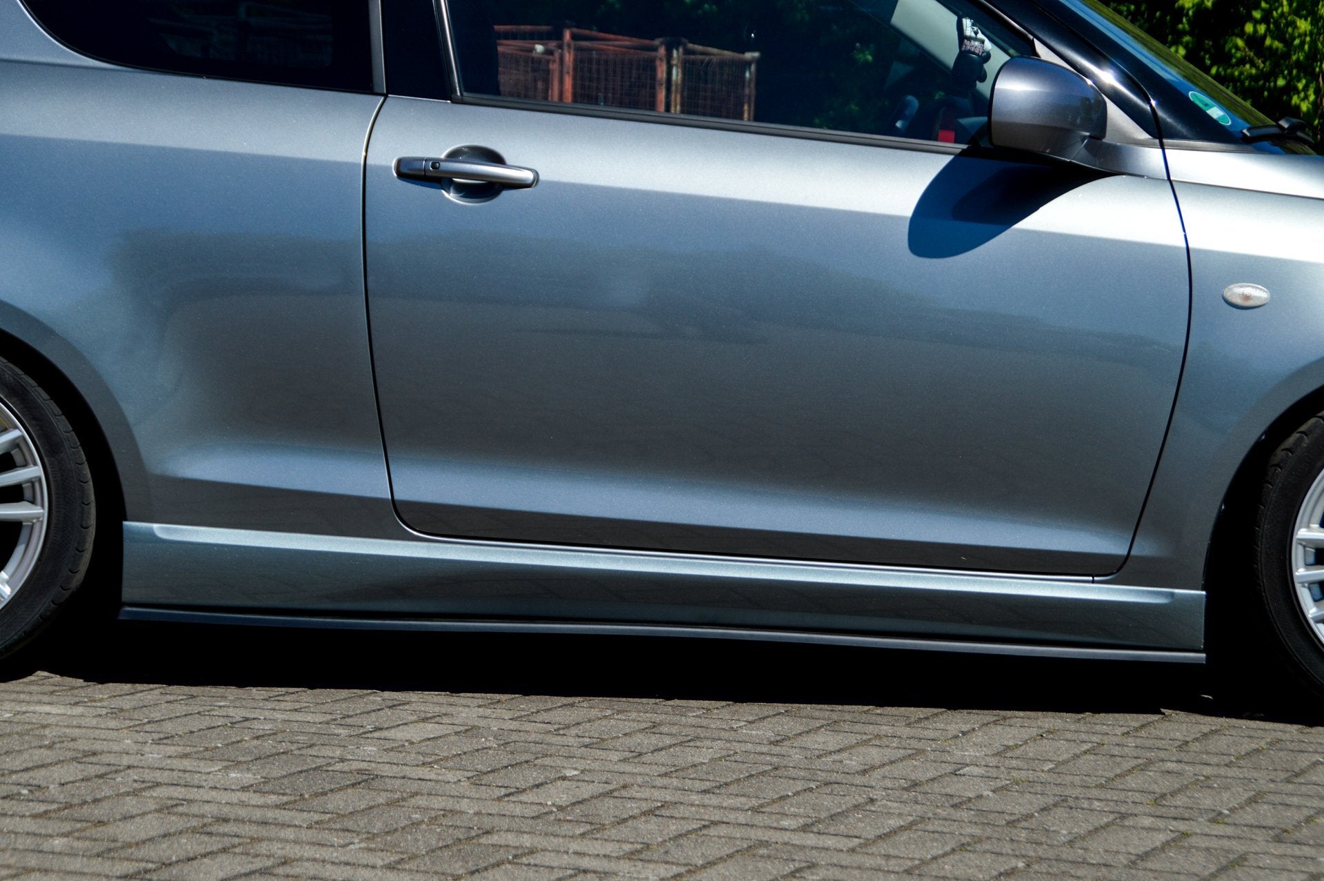 Seitenschweller im Cup Look für Suzuki Swift Sport FZ/NZ (Schwarz Matt)