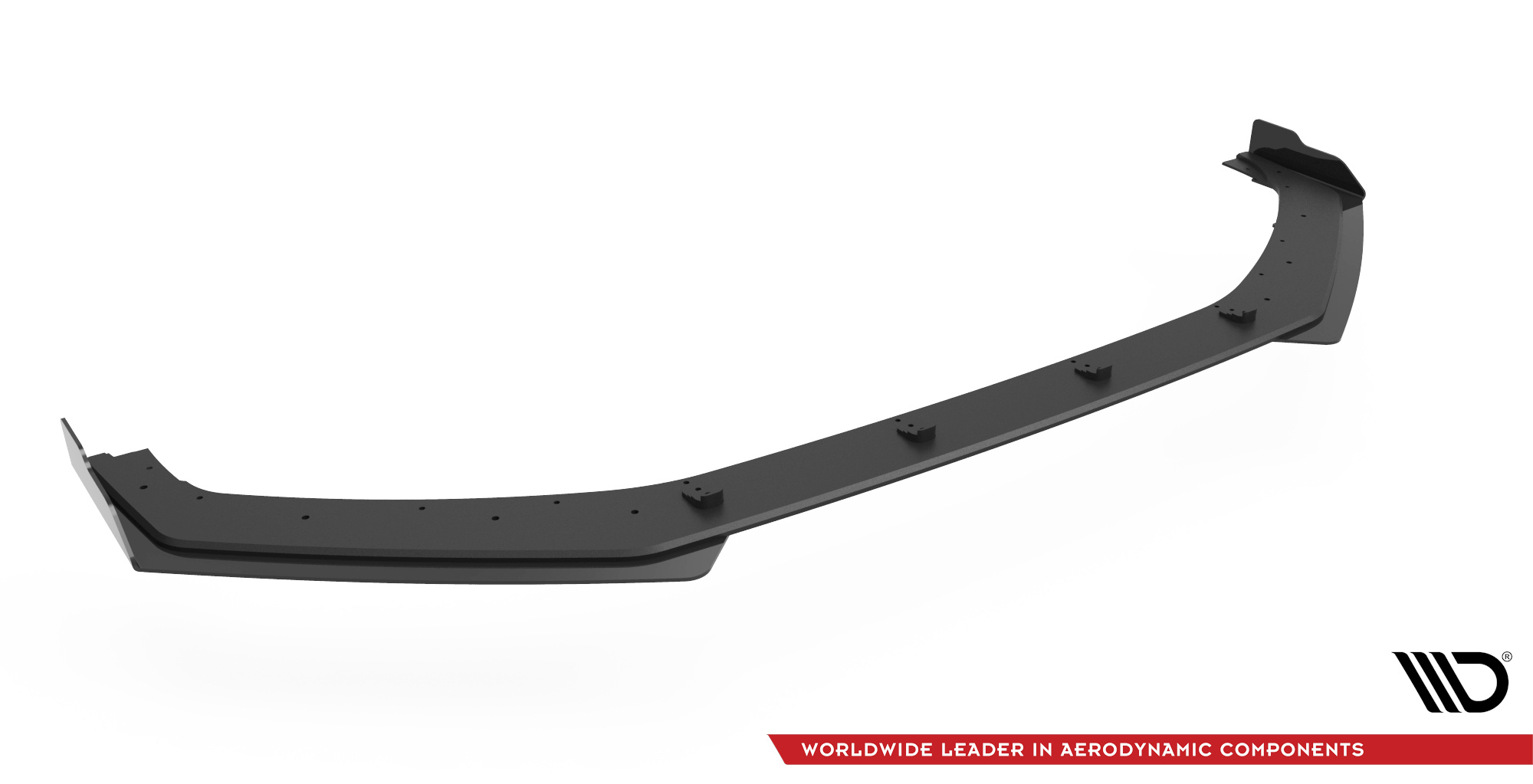 Street Pro Spoilerlippe Front Ansatz passend für Hyundai I20 N Mk3 rot+ Hochglanz Flaps