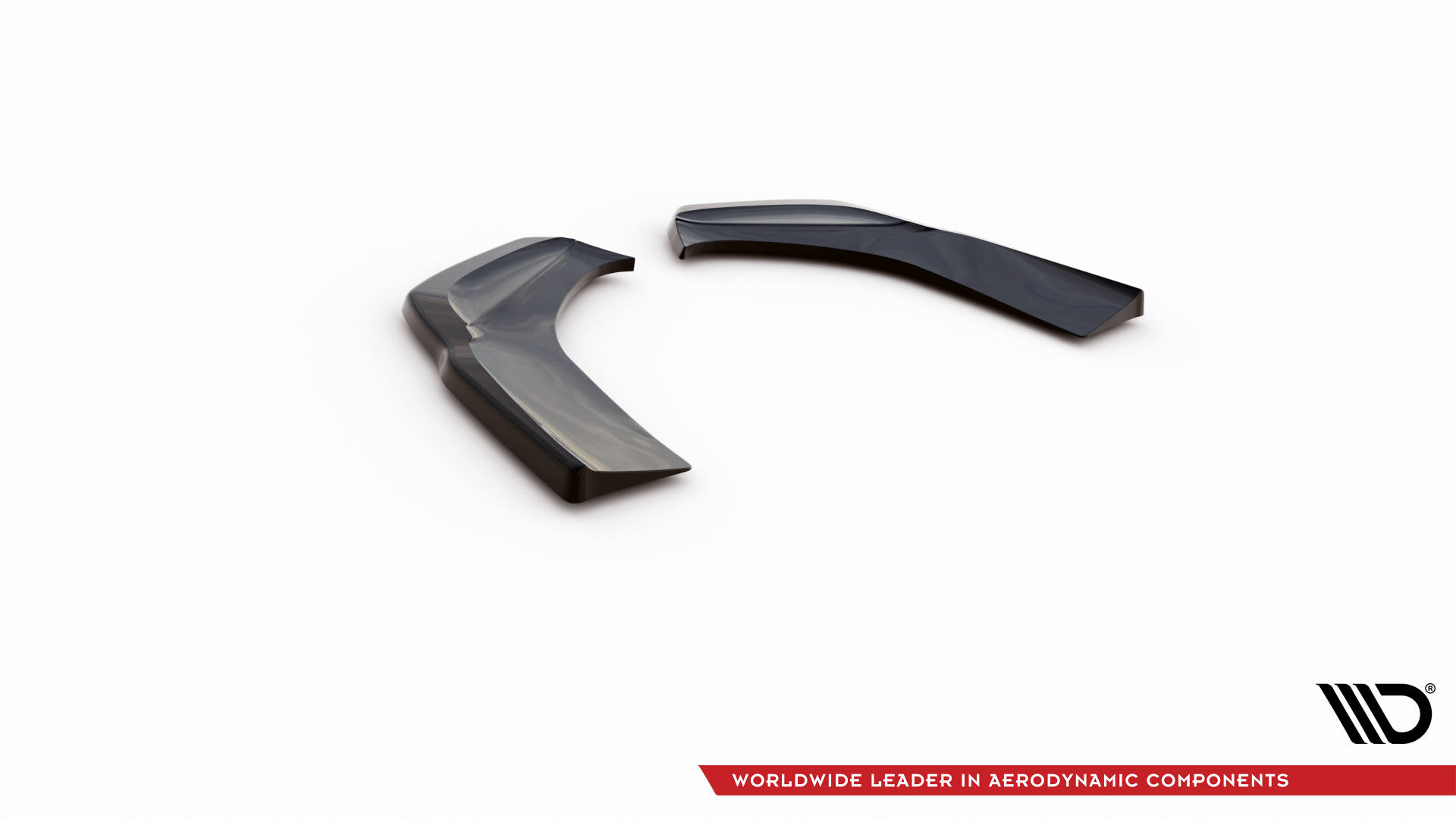 Street+ Heck Ansatz Flaps passend für Mercedes-AMG GLB 35 / AMG-Line X247 schwarz Hochglanz