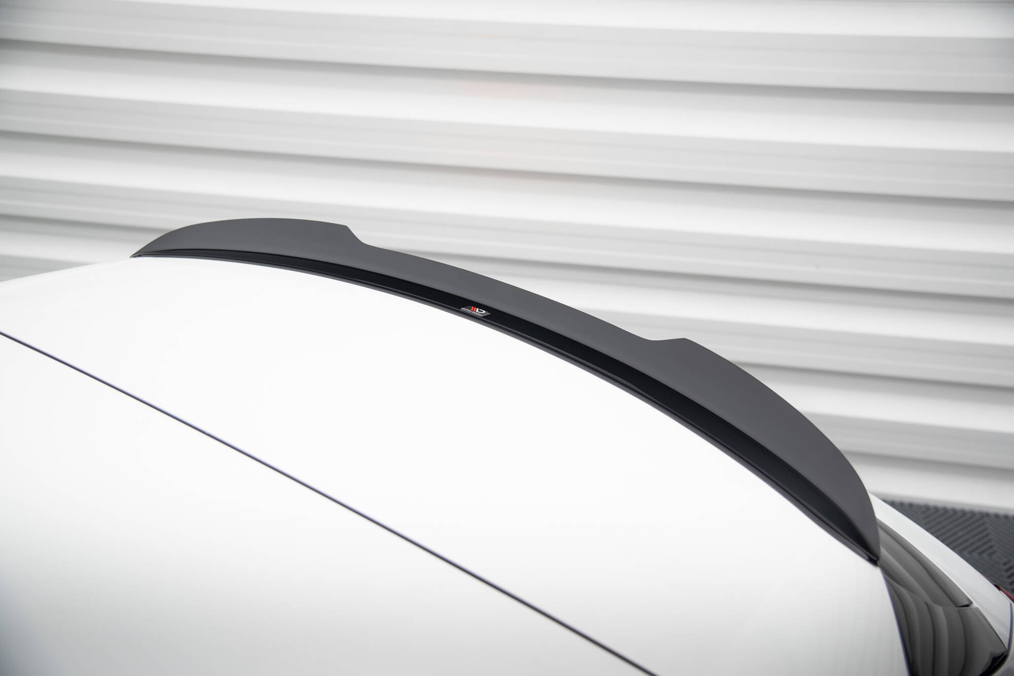 Spoiler CAP für Mercedes-Benz CLA Shooting Brake AMG-Line X118 schwarz Hochglanz