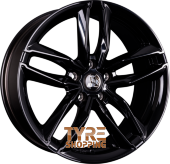 ULTRA WHEELS UA6-PRO Black Einteilig 18 Zoll