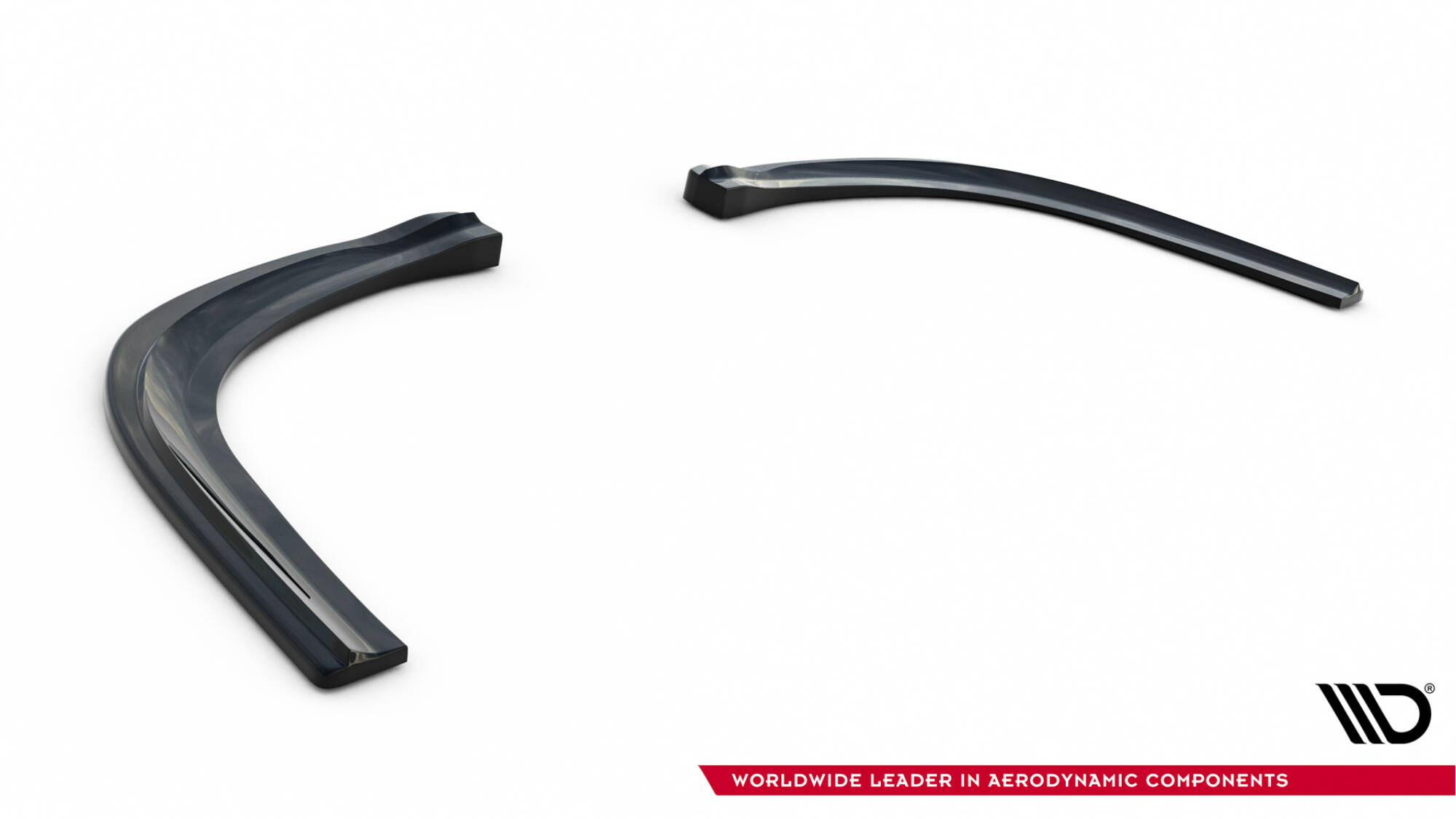 Heck Ansatz Flaps Diffusor für Ford Focus ST Kombi Mk3 / Mk3 Facelift schwarz Hochglanz