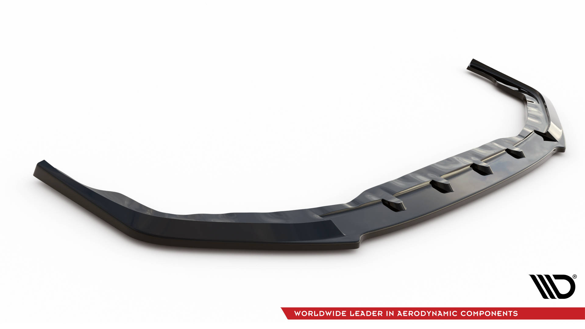 Street+ Spoilerlippe Front Ansatz passend für Nissan GTR R35 FL schwarz Hochglanz