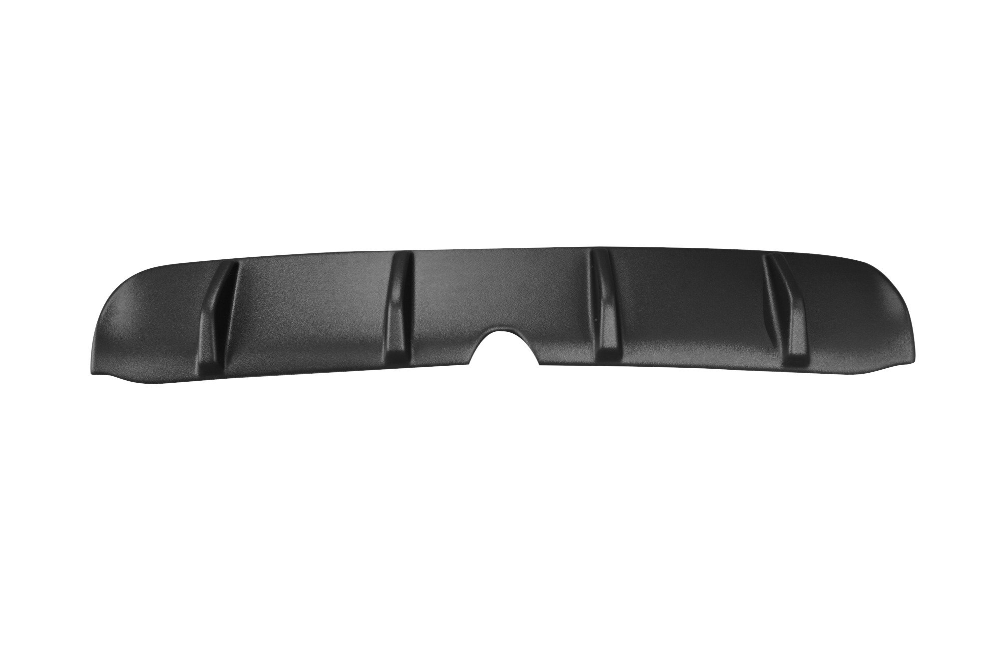 Diffusor Heck Ansatz für Honda Accord Limousine Mk8 schwarz Hochglanz