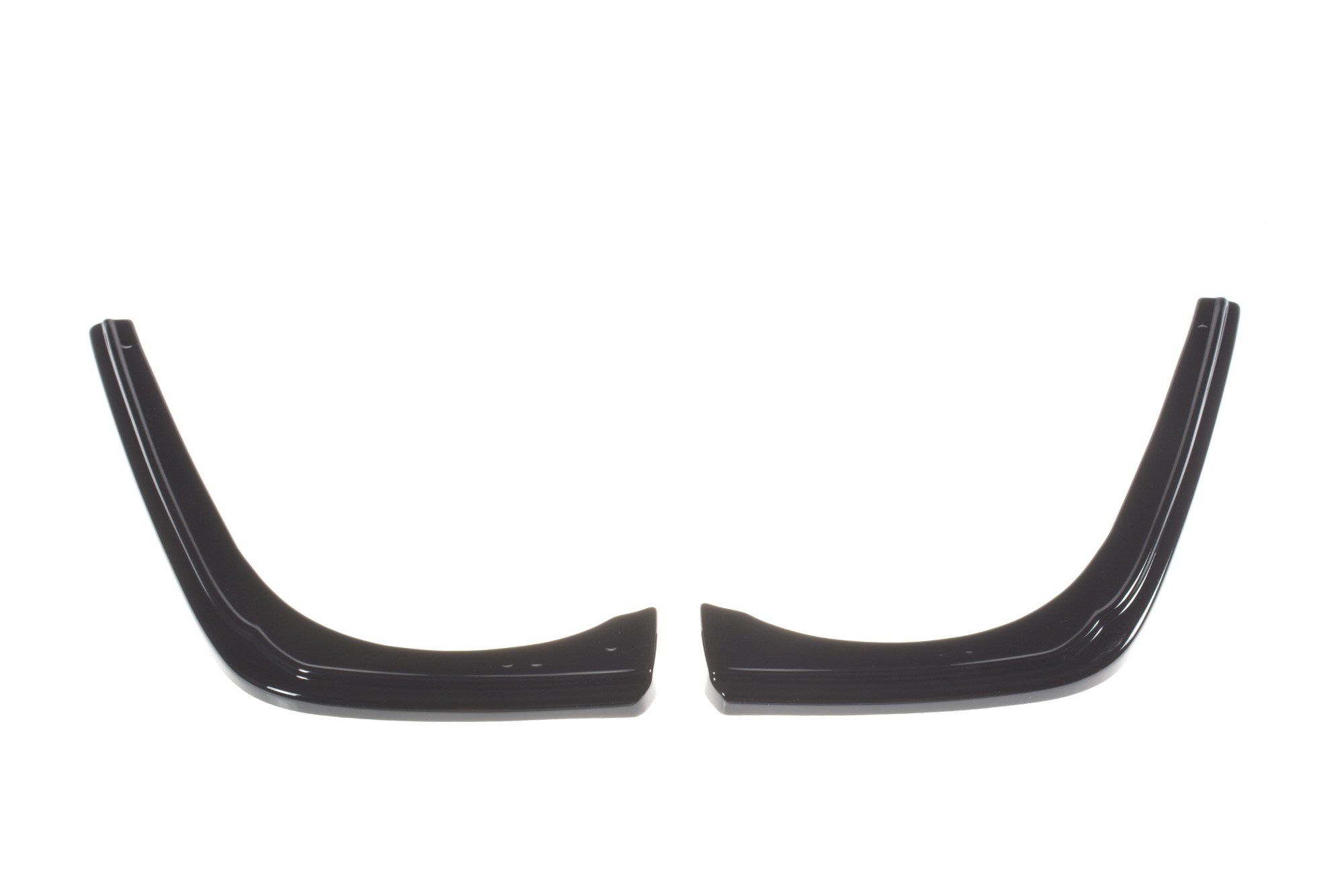 Heck Ansatz Flaps Diffusor für VW GOLF 7 VARIANT FACELIFT STANDARD schwarz Hochglanz