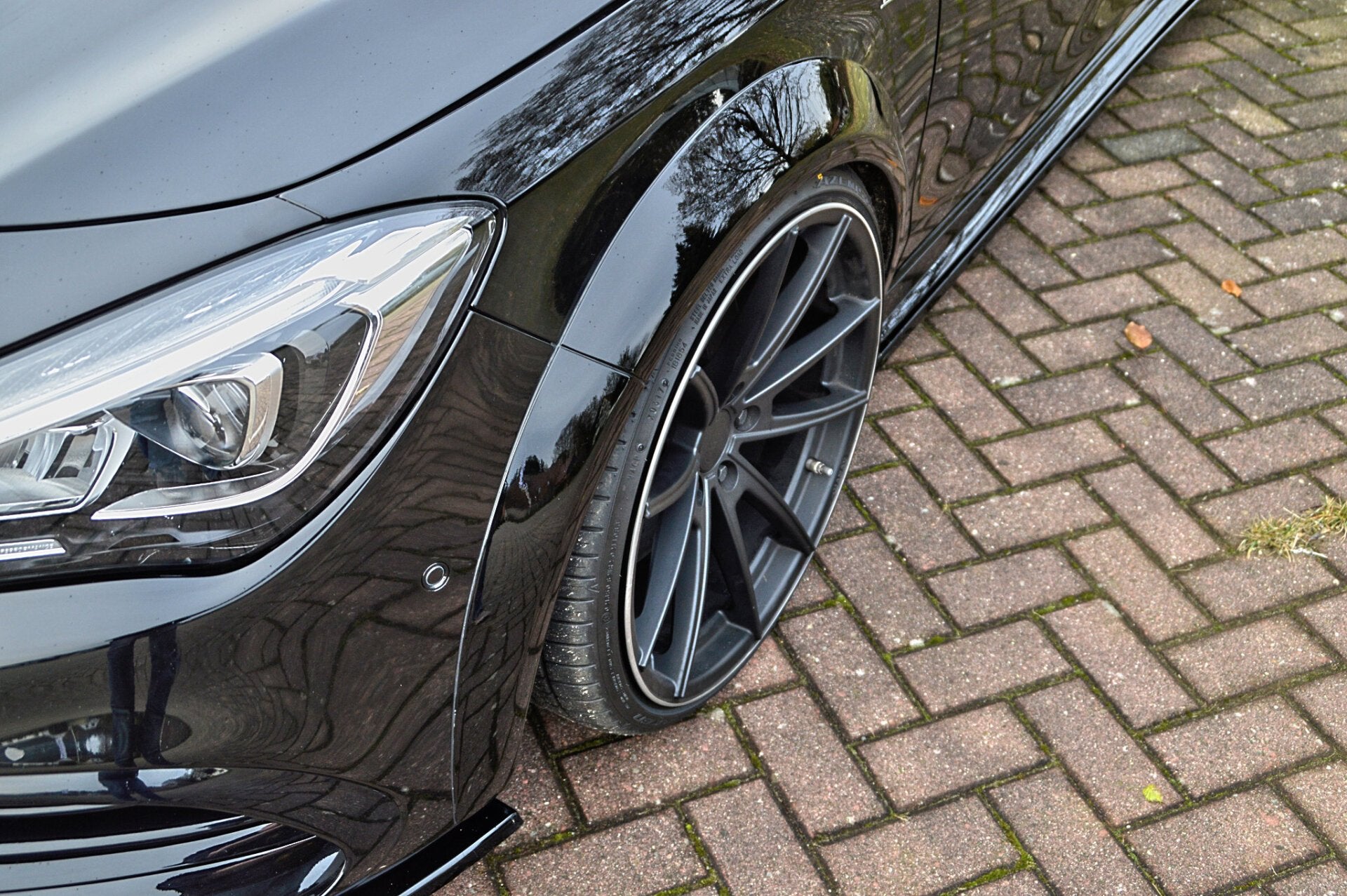 Radlaufverbreiterung Set für Mercedes Benz CLA 45AMG, MOPF C117 / 245G