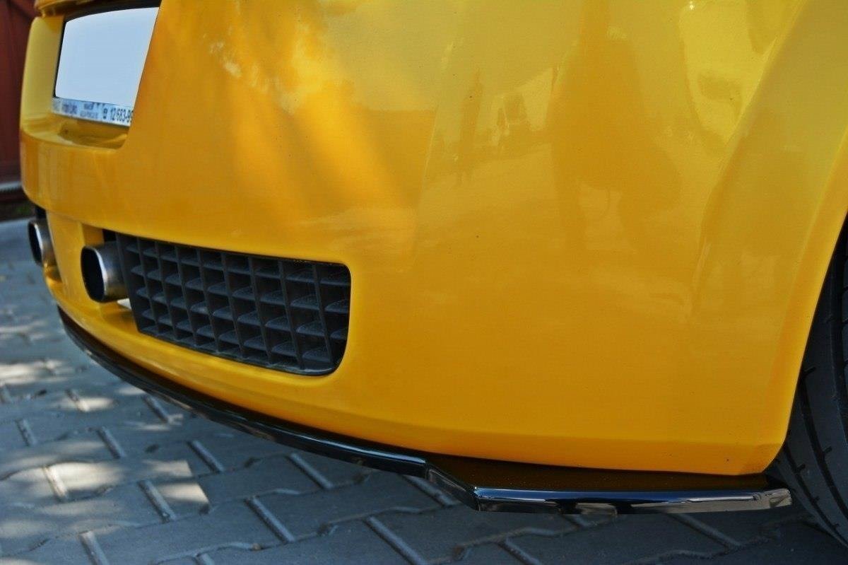 Diffusor Heck Ansatz für RENAULT MEGANE II RS schwarz matt