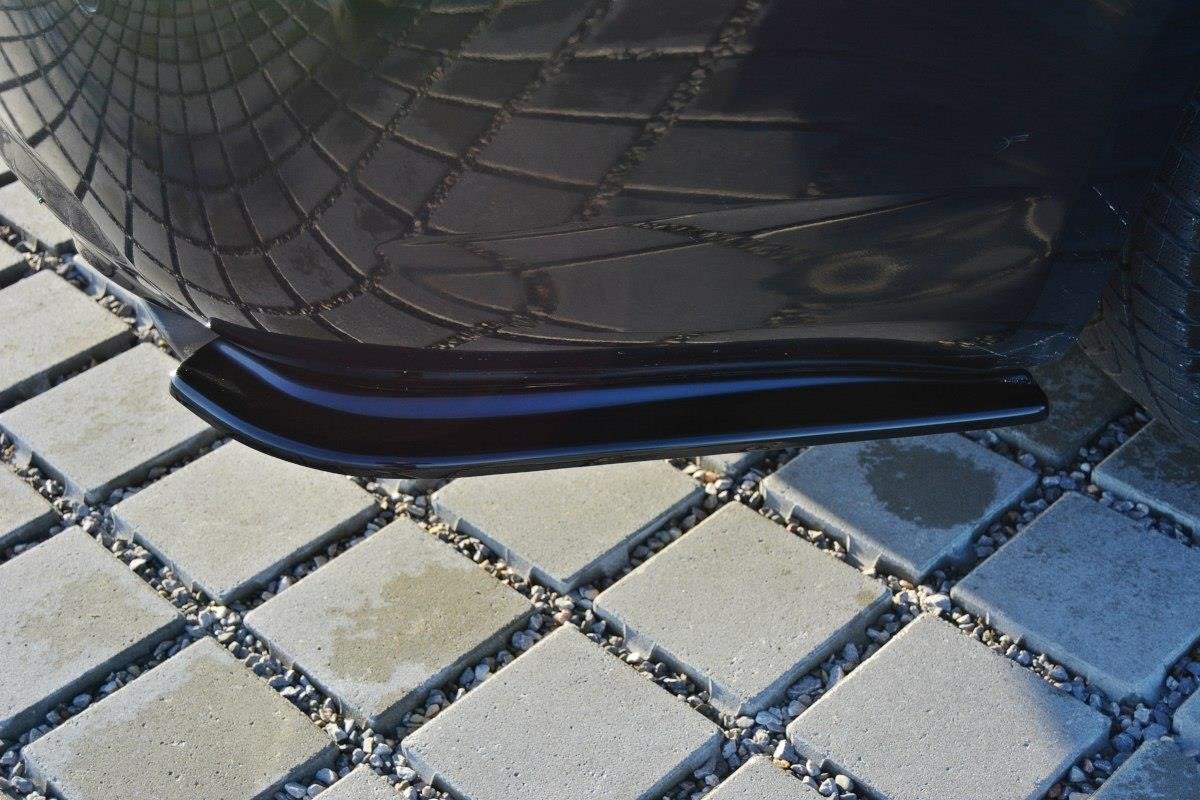 Diffusor Flaps passend für Infiniti G37 Limousine schwarz Hochglanz
