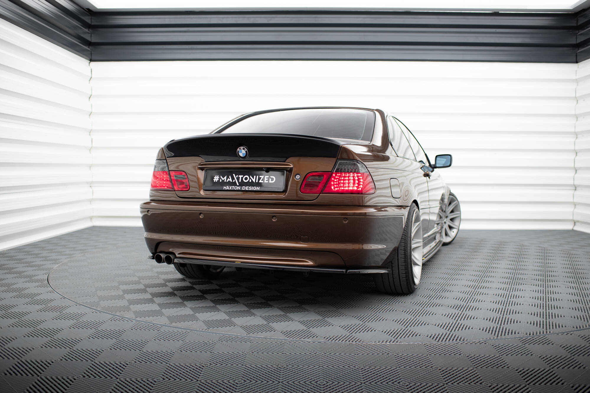 Heckspoiler / KOFFERRAUMDECKEL Erweiterung BMW 3er E46 COUPE < M3 CSL LOOK > ZUM MALEN