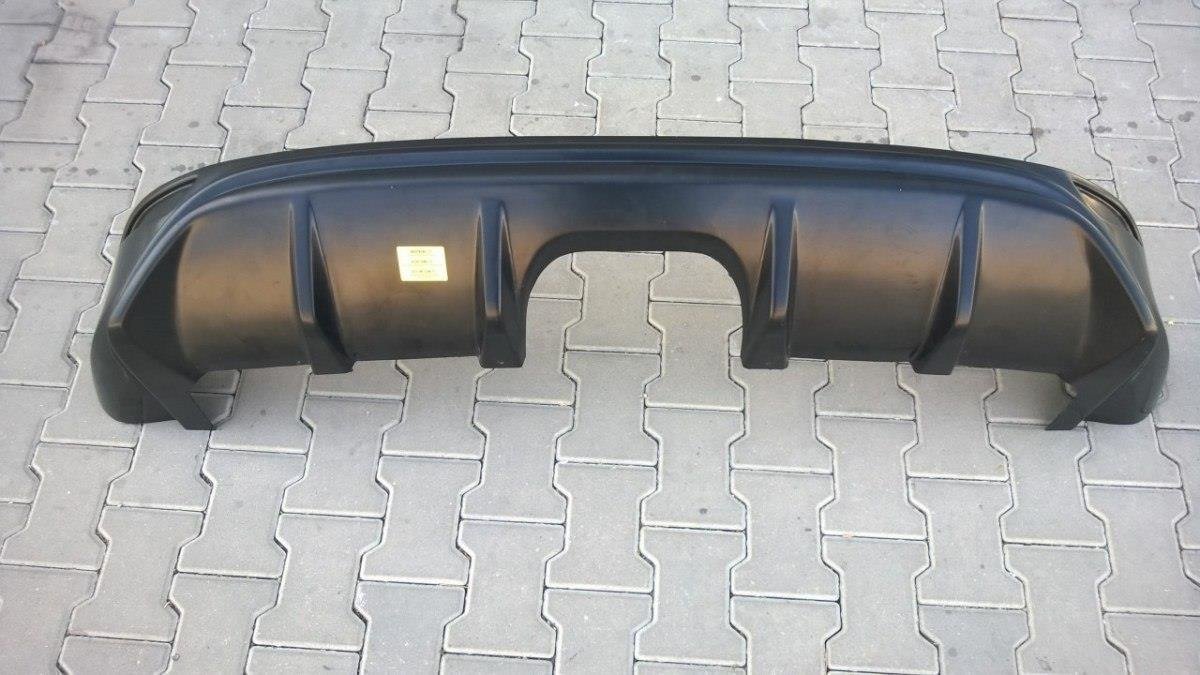 Street+ Heck Ansatz Diffusor passend für Ford Focus ST Mk3 RS Look schwarz Hochglanz