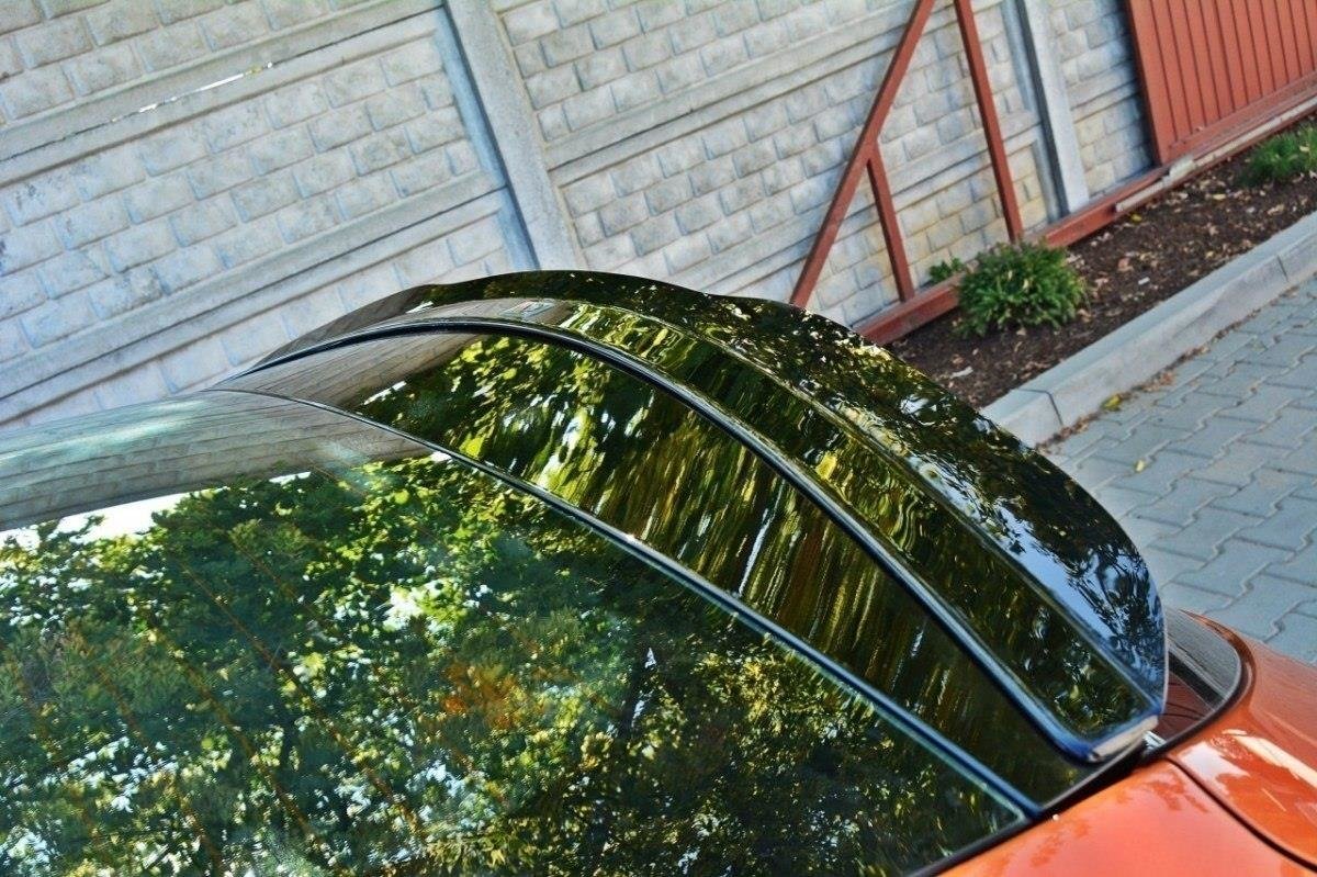 Spoiler CAP für Hyundai Veloster schwarz Hochglanz