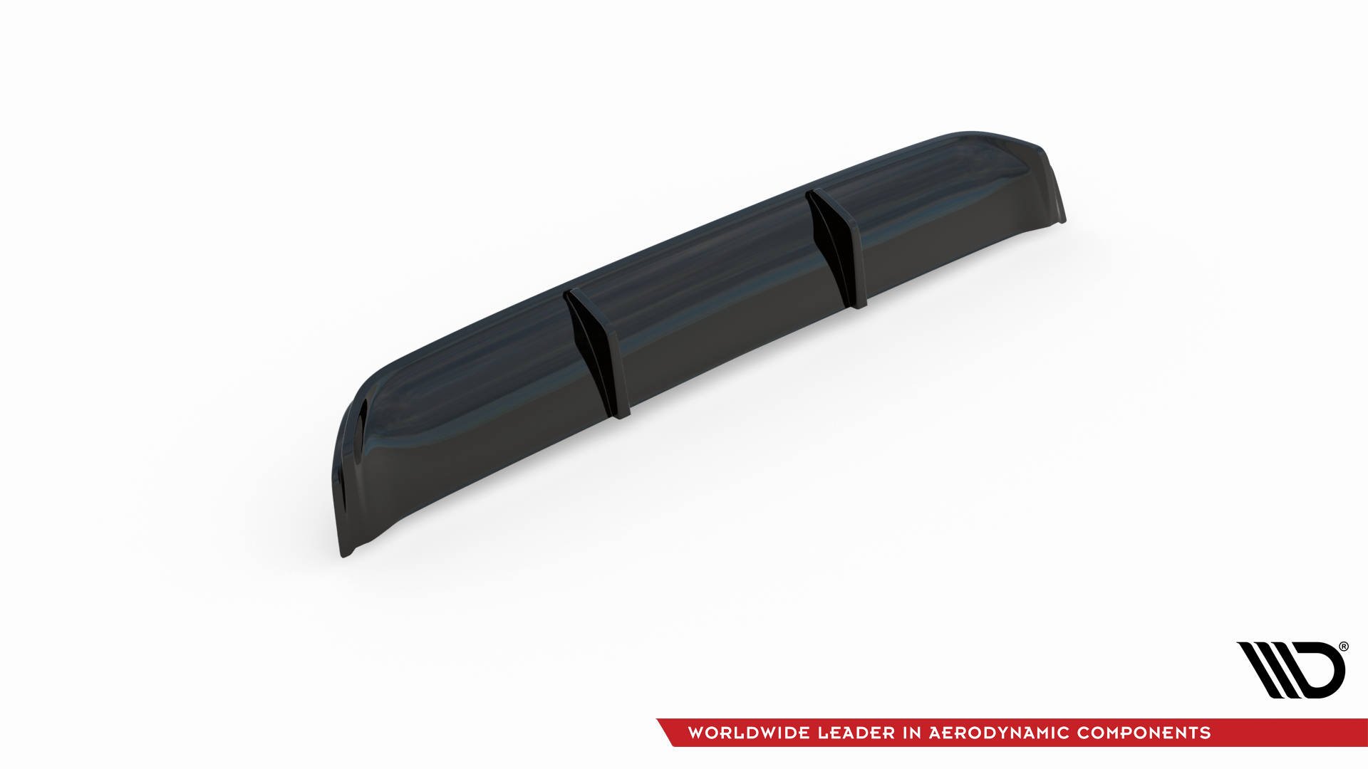 Street+ Heck Ansatz Diffusor passend für Mercedes V-Klasse AMG-Line W447 FL schwarz Hochglanz